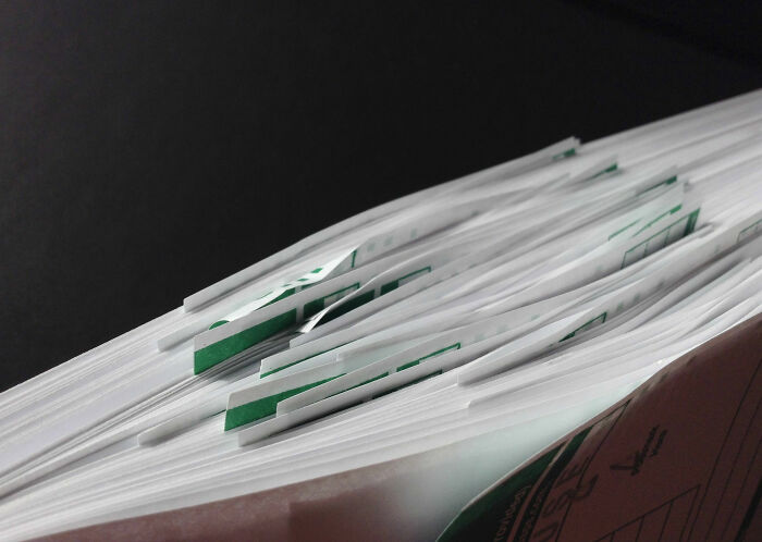 Coworker Unable To Staple Things To Paper Without It Hanging Over The Edge