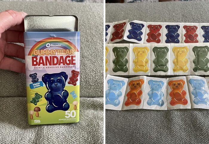  These Gummy Bear Bandages Will Make You Forget All About Your Boo-Boos