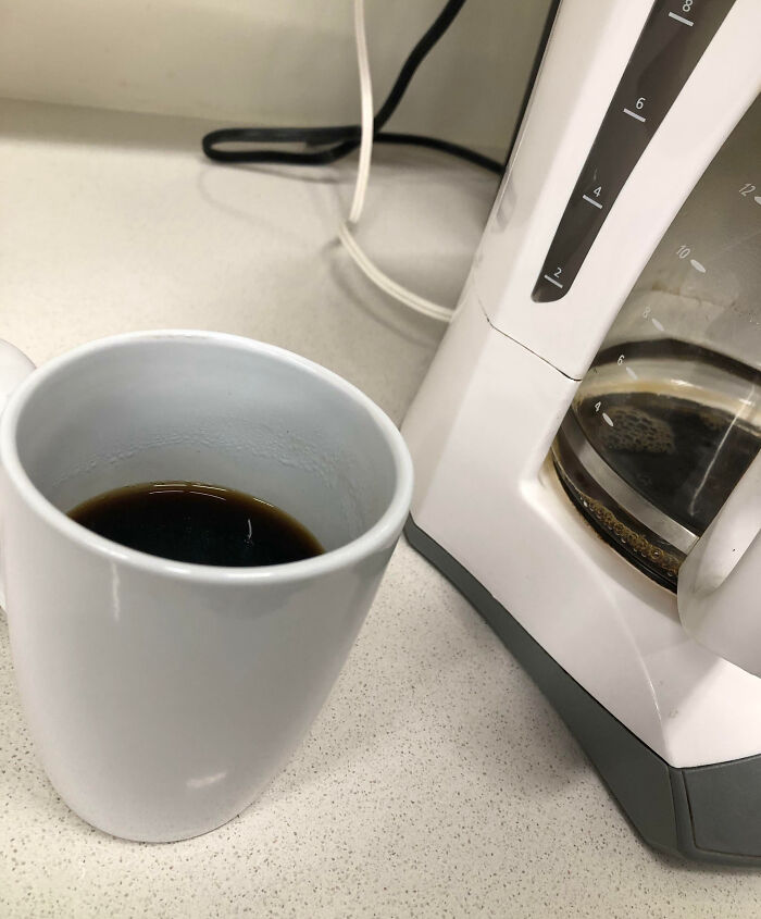 How Much Coffee My Coworkers Leave In The Pot Everyday