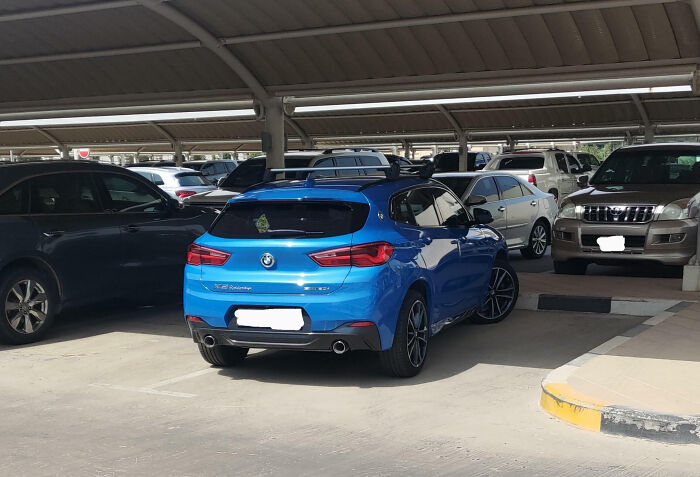 I Don't Get Irritated Easily By Double Parking, But One Of My Coworkers Does This Every Day In A Full Parking Lot
