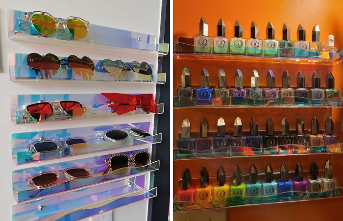  Nail Polish Rack Wall Mounted Shelf: Transform Your Wall Into A Rainbow Of Manicure Possibilities