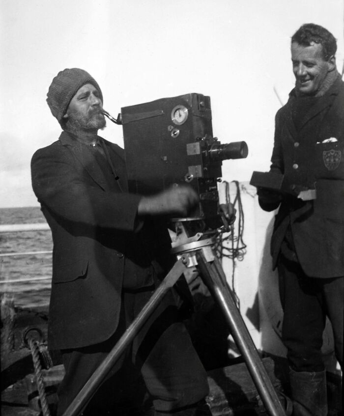 Cleaned Up Image From Shackleton's British Antarctic Expedition, (1907-1908)