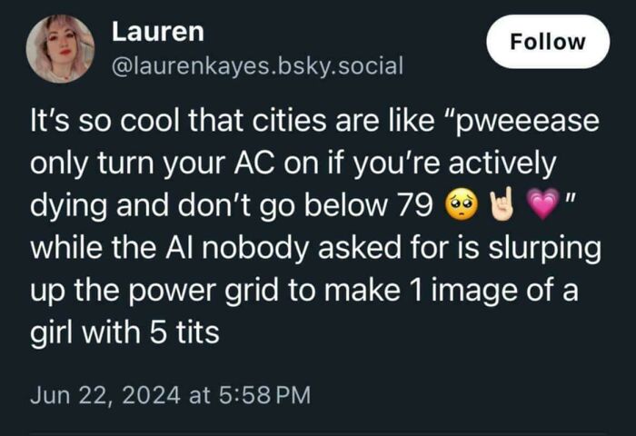 Slurping Up The Power Grid To Make 1 Image Of A Girl With 5 Tits