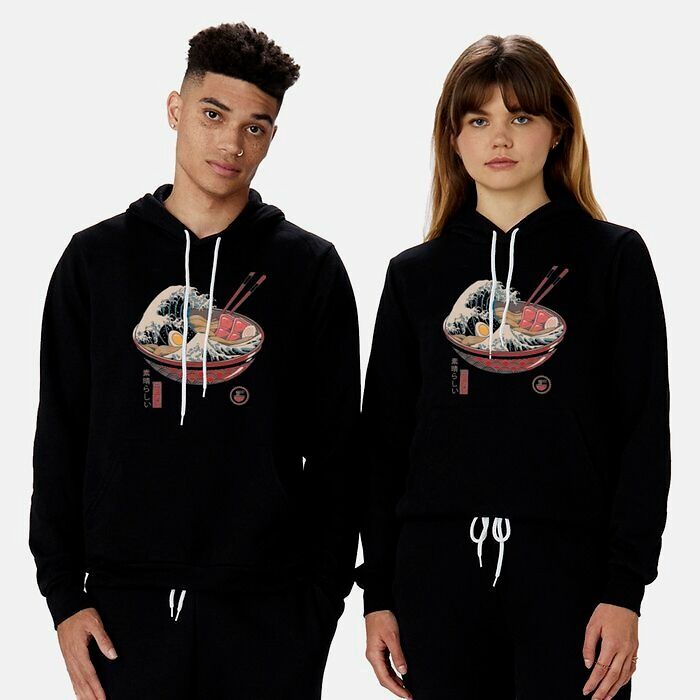  Great Ramen Wave Hoody: Slurp Up The Style With This Noodlicious Homage To Hokusai