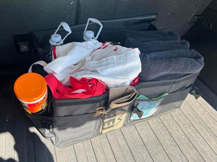 Groceries, Camping Gear, Or Your Entire Shoe Collection? This Trunk Organizer Can Handle It All
