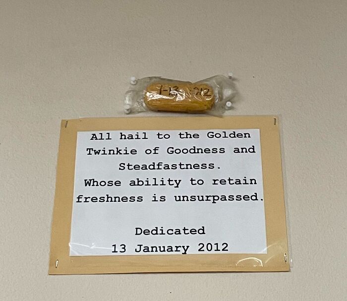 This Twinkie Has Been In My Classroom For 10 Years
