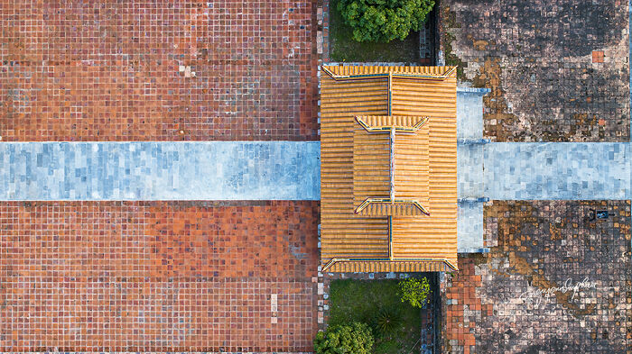 A Series Of Aerial Photographs Showcasing The Spiritual Architecture Of The “Eternal Homes” During The Nguyen Dynasty Era In Vietnam