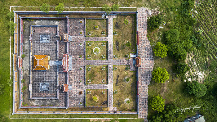 A Series Of Aerial Photographs Showcasing The Spiritual Architecture Of The “Eternal Homes” During The Nguyen Dynasty Era In Vietnam