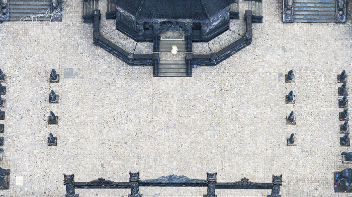 A Series Of Aerial Photographs Showcasing The Spiritual Architecture Of The “Eternal Homes” During The Nguyen Dynasty Era In Vietnam