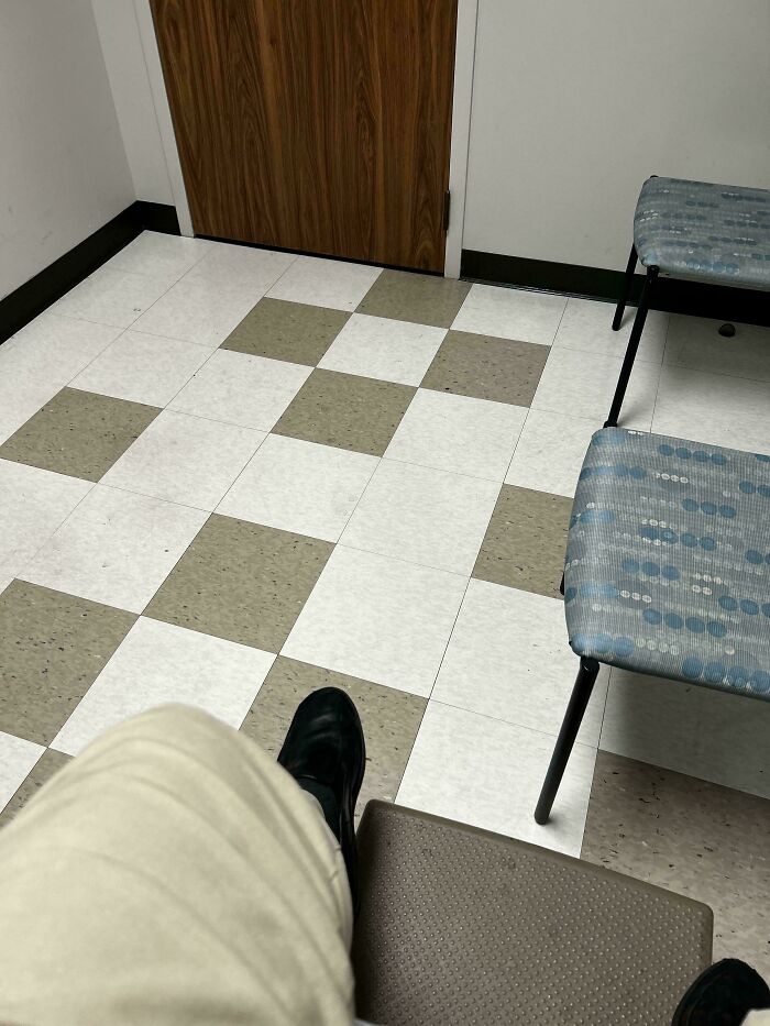 The Floor At My Doctors Office