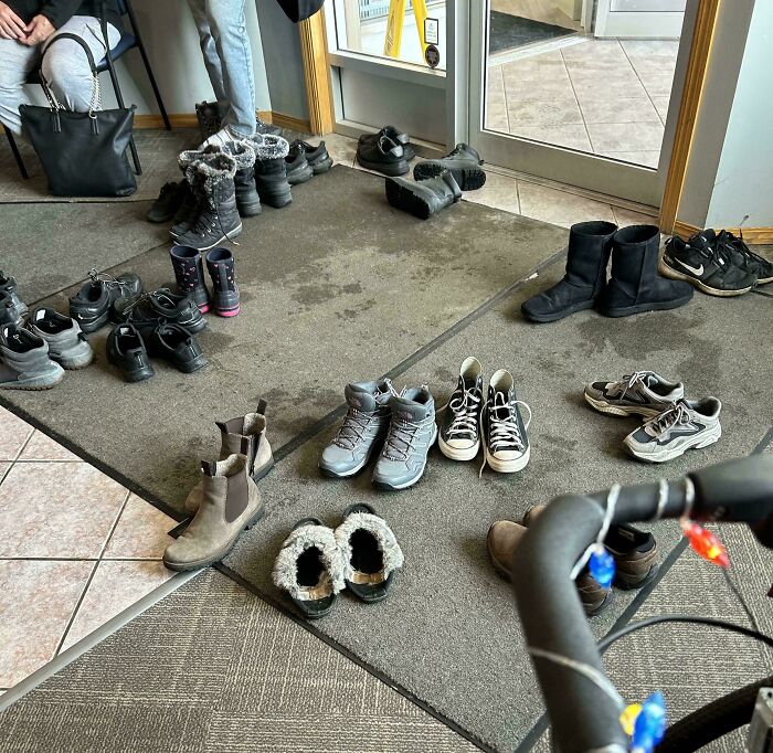 How People Leave Their Shoes At The Doctor’s Office
