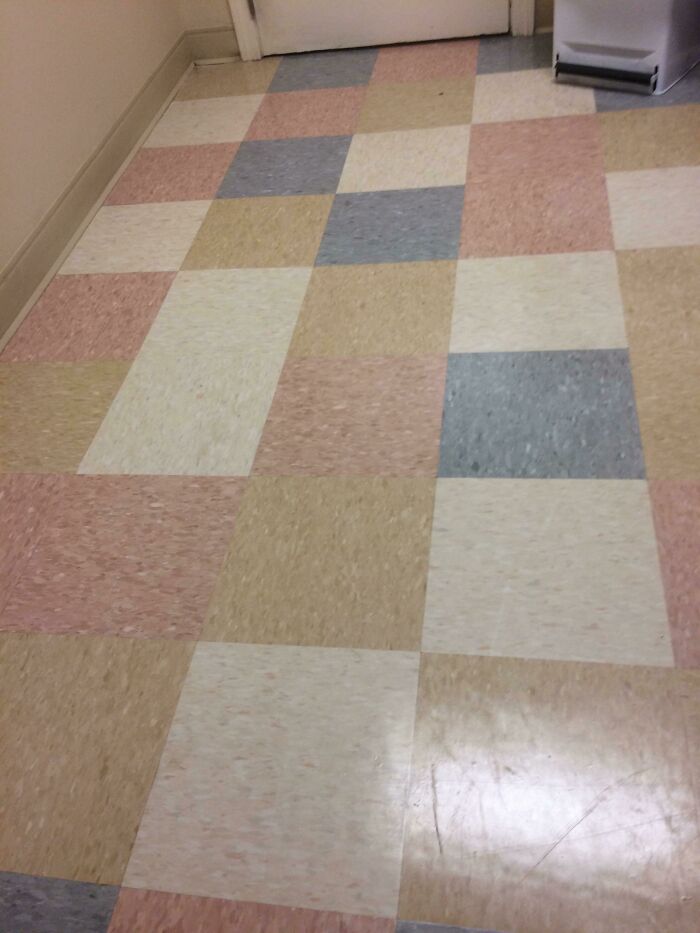 The Floor At My Doctors Office... Where I Go To Get Treatment For Ocd