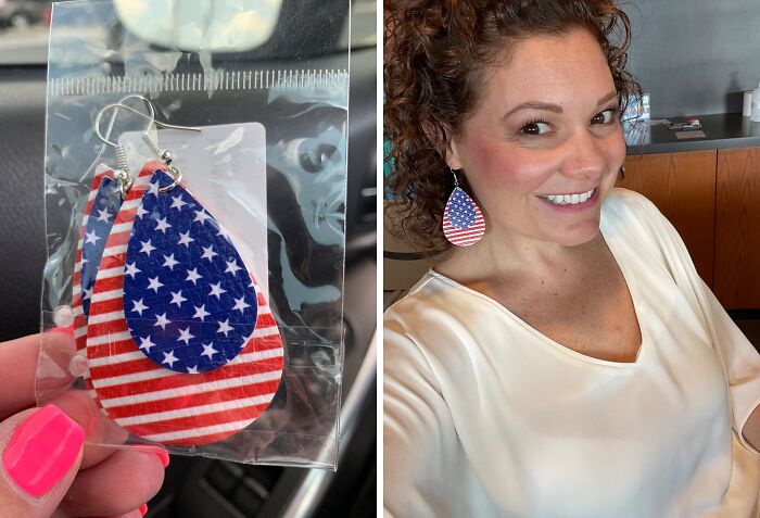 Let Your Ears Sparkle With The Spirit Of Freedom With These Beautiful 