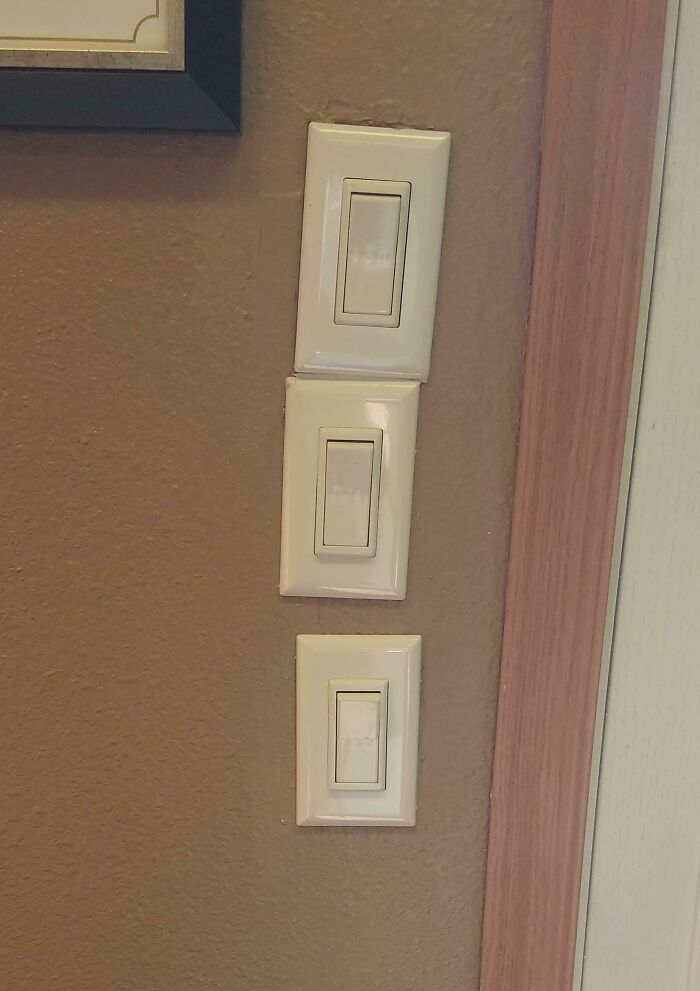 These Light Switches At The Doctor's Office