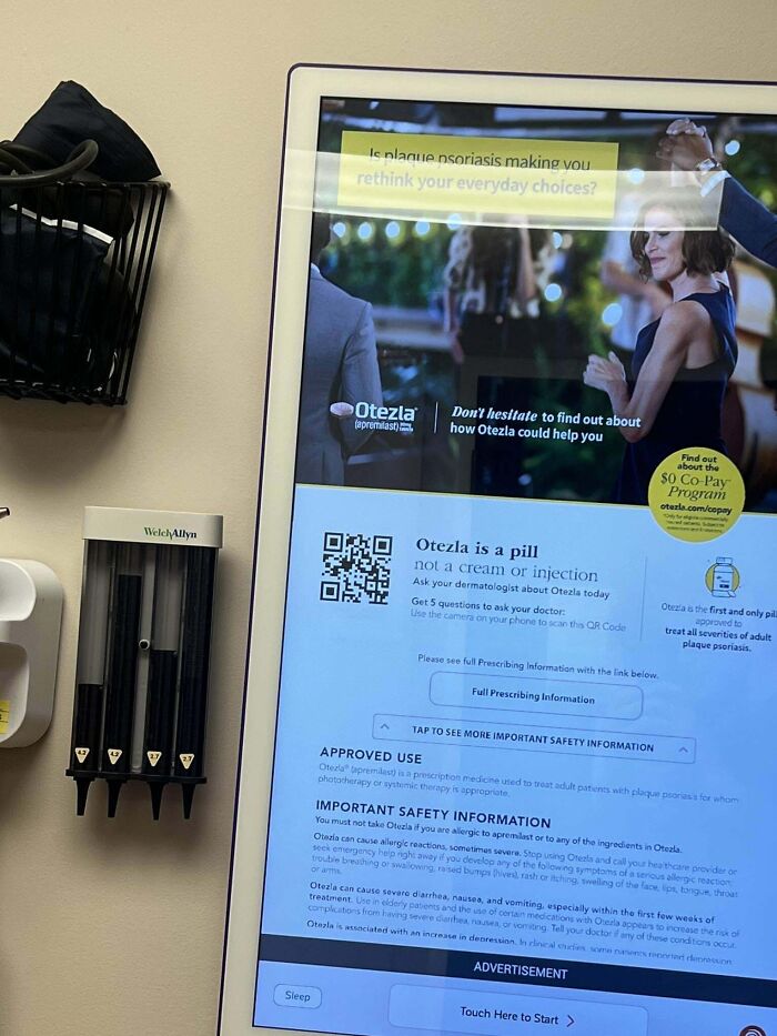 Guess Which Country I Go To The Doctor In. Taken Inside An Exam Room