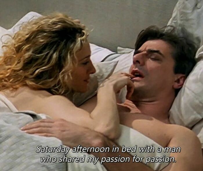 Saturday Afternoon With Carrie And Big. Sex And The City [s01e09] 1998