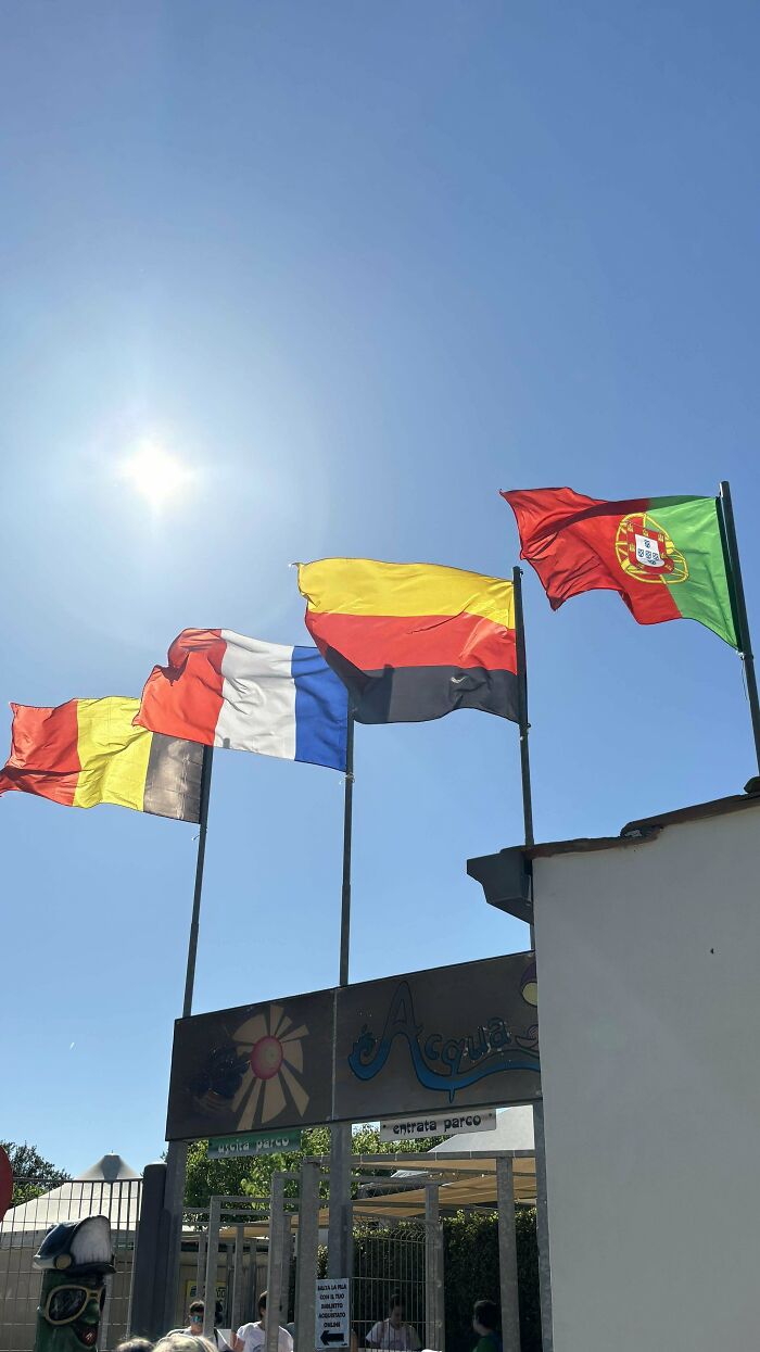 The German Flag Is Upside Down