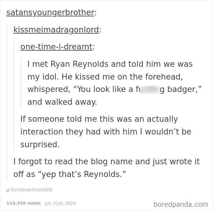 Humorous online conversation where a celebrity interaction reply is funnier than the original post shared on social media.