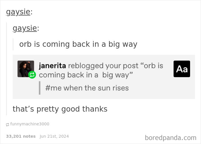 Screenshot of a humorous social media reply thread showcasing some of the funniest replies that were funnier than the original post.