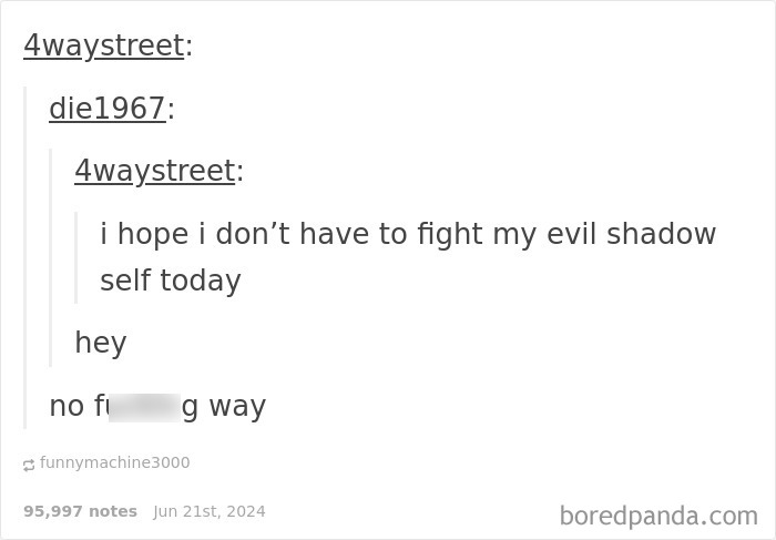 Funny online conversation screenshot showing clever replies that were funnier than the original post in a text thread.