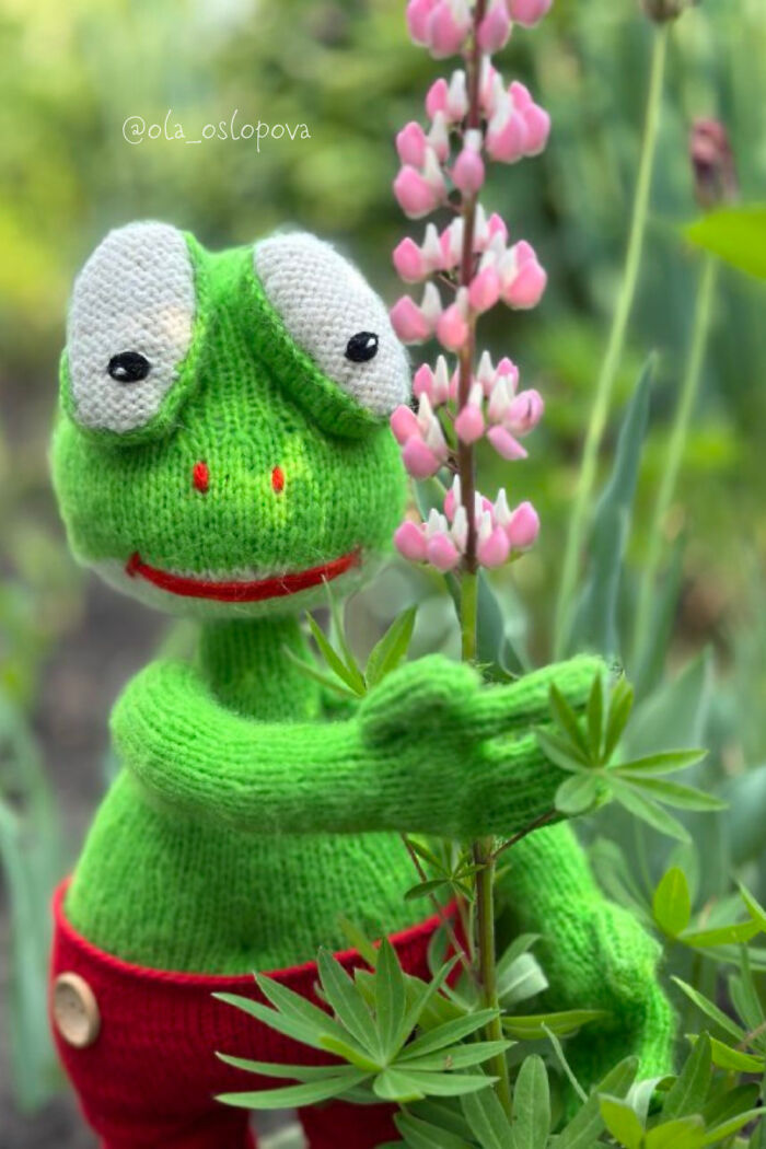 Having Fun In The Garden: Pattern By Ola Oslopova