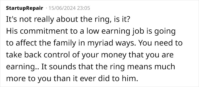 Marriage Drama Ensues After Woman Asks If She Can Get Her Engagement Ring Fixed Marriage Drama Ensues After Woman Asks If She Can Get Her Engagement Ring Fixed
