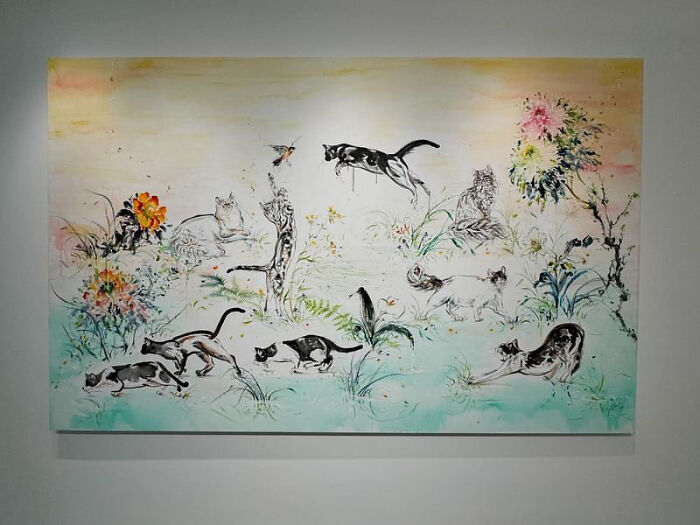 I Am Curating The Cat Art Show 2024, And Here Are Some Of The Works I Am Curating The Cat Art Show 2024, And Here Are Some Of The Works