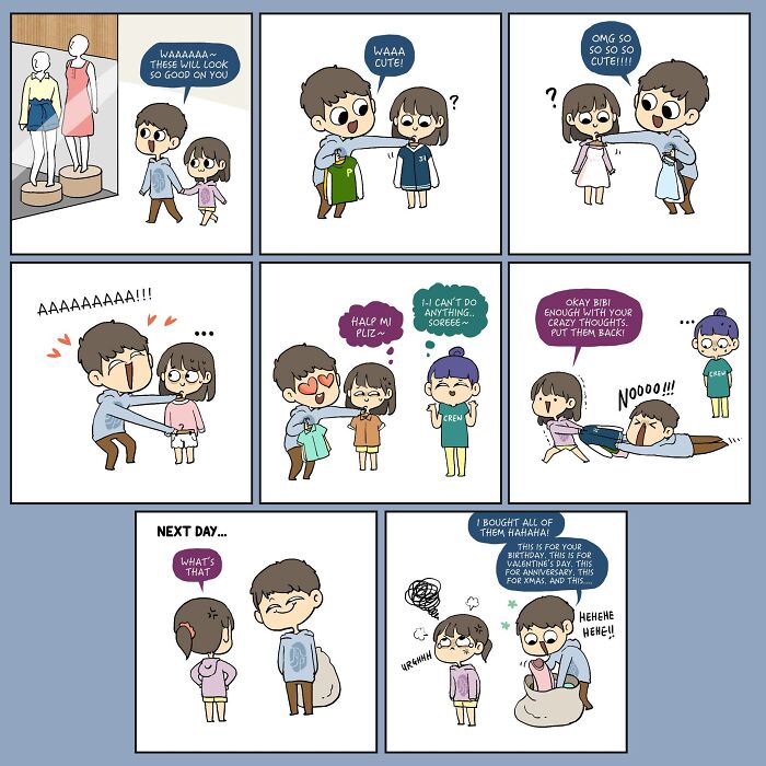 Artist Makes Comics About His Relationship With His Wife That Most Couples Will Probably Relate To ( New Pics)