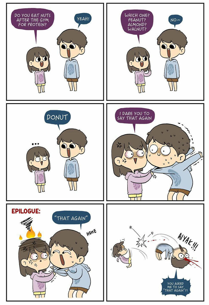 Artist Makes Comics About His Relationship With His Wife That Most Couples Will Probably Relate To ( New Pics)