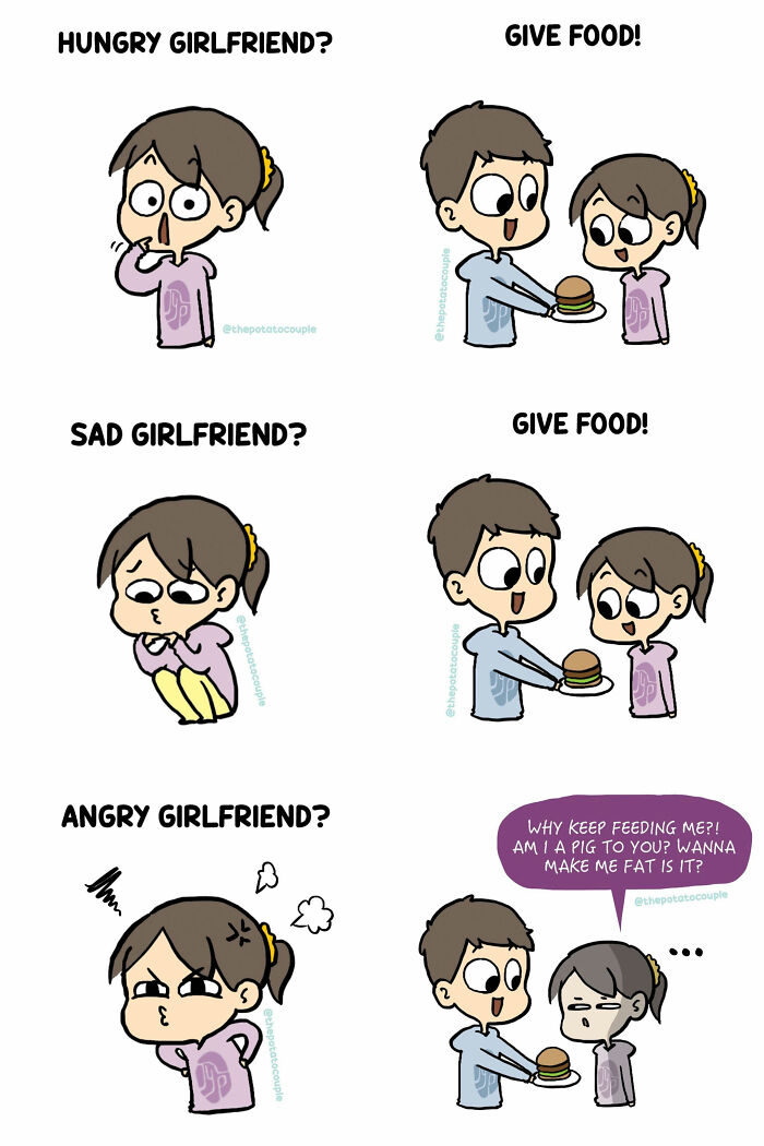 Artist Makes Comics About His Relationship With His Wife That Most Couples Will Probably Relate To ( New Pics)