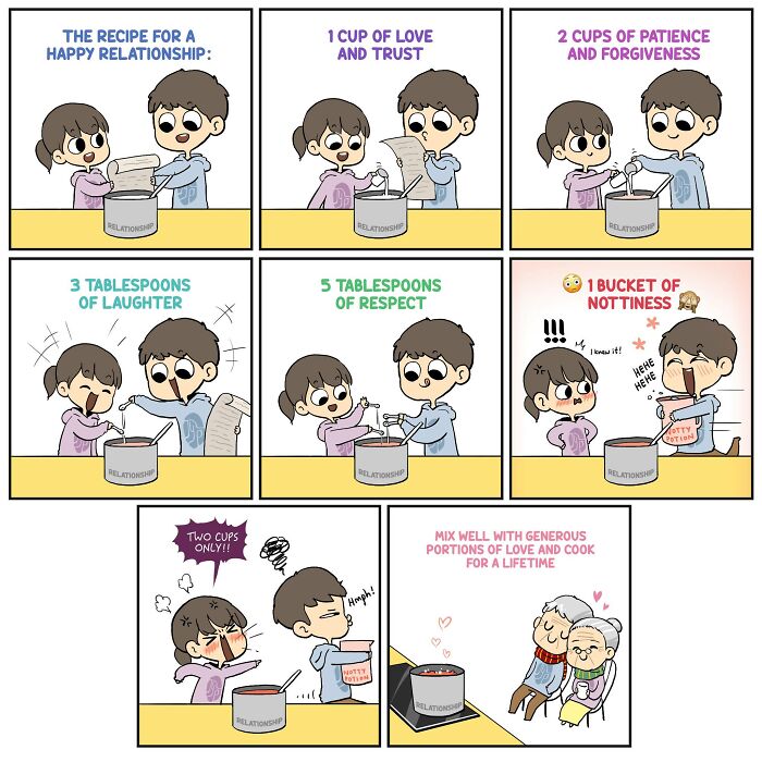 Artist Makes Comics About His Relationship With His Wife That Most Couples Will Probably Relate To ( New Pics)