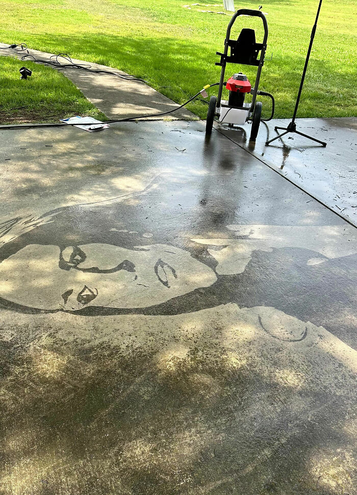 Artist Creates Works Of Art Using A Pressure Washer (26 Pics)(Interview)