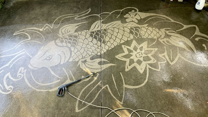 Artist Creates Works Of Art Using A Pressure Washer (26 Pics)(Interview)