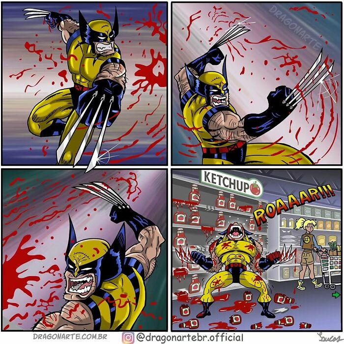 Artist Shows What Characters From The World Of Pop Culture Are Doing On Their Day Off (27 New Pics)