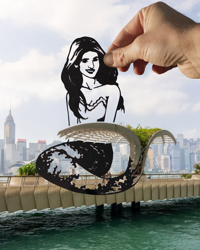 Paperboyo, The Artist Transforming Landmarks With Paper Cutouts (34 New Pics)