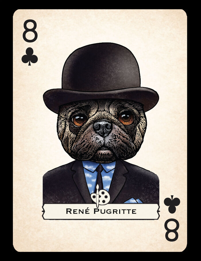Chet Phillips Brings Feline And Canine Celebrities To Life In Unique Playing Card Decks (25 Pics)-Interview