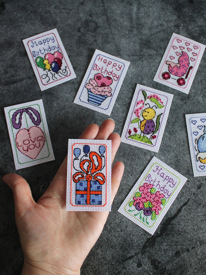 Cross Stitch: My Gift Tag Ideas