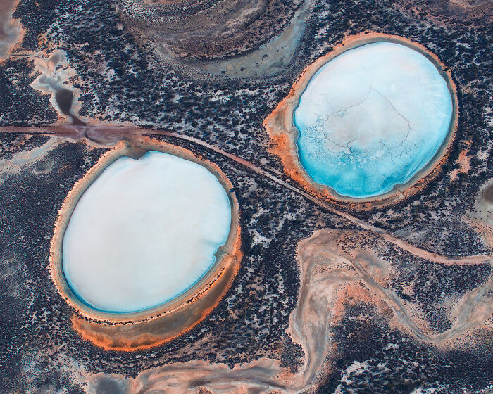 This Photographer Chartered Open Door Airplane To Capture The Colors Of Australia (80 Pics)