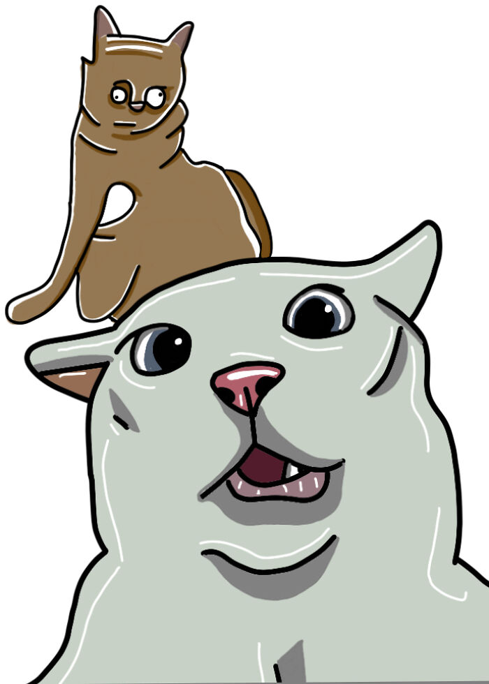 I Draw Cats From The Internet (4 Pics)