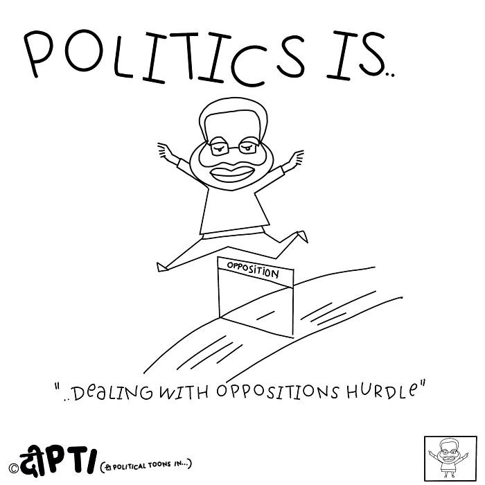Here Are My 10 Illustrations From The Series "Politics Is"