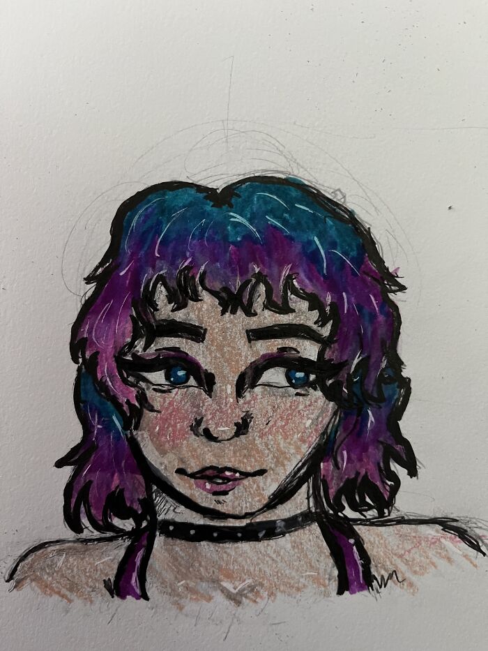 Character Inspired By Bi Flag