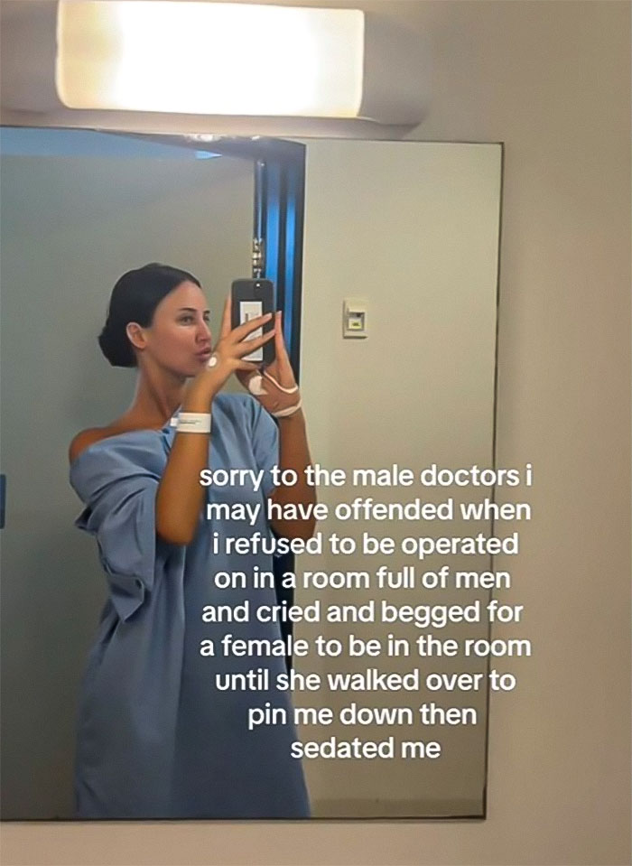 Woman Sparks Controversy After Refusing To Be Operated On By Room Of Men