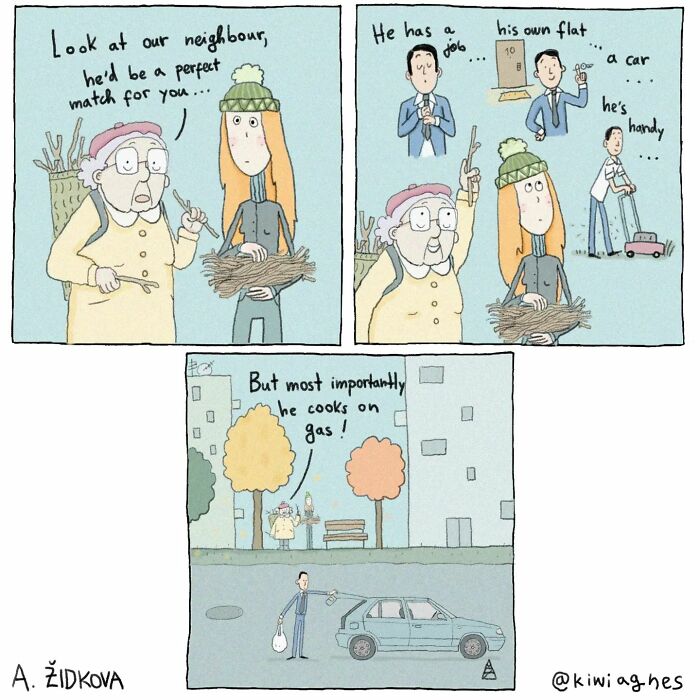 Meet The Wit And Charm Of Anežka Židkova's Kiwi Agnes Comics (Interview)