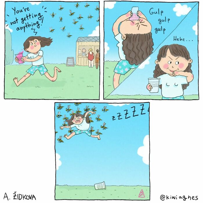 Meet The Wit And Charm Of Anežka Židkova's Kiwi Agnes Comics (Interview)