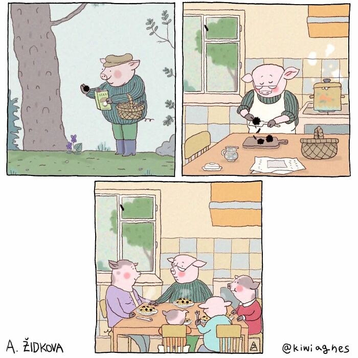 Meet The Wit And Charm Of Anežka Židkova's Kiwi Agnes Comics (Interview)