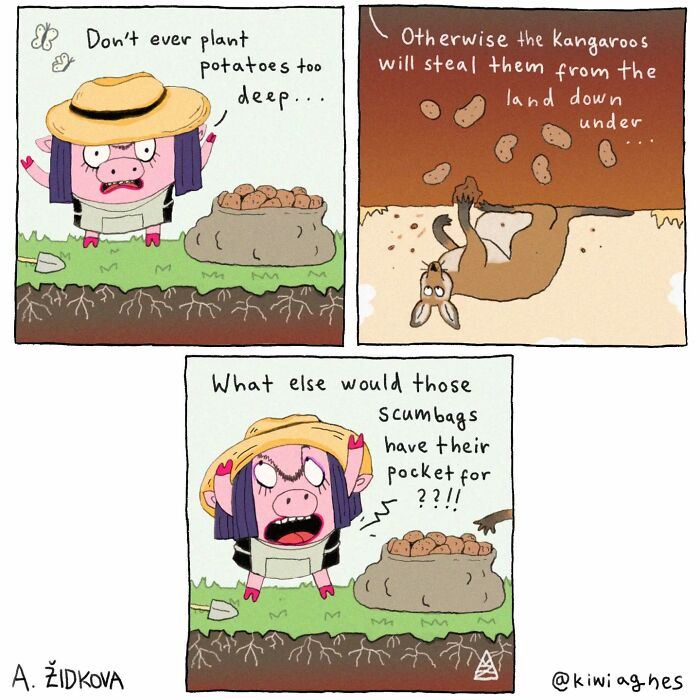 Meet The Wit And Charm Of Anežka Židkova's Kiwi Agnes Comics (Interview)