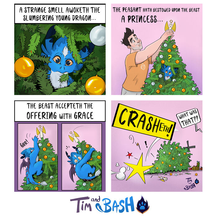 Bash's First Christmas