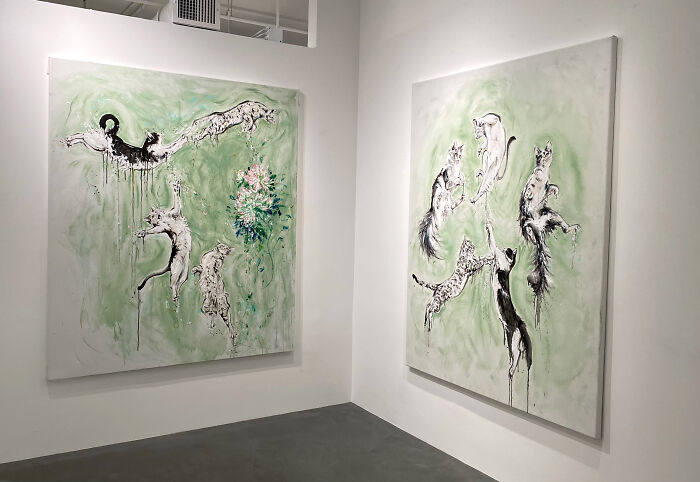 I Am Curating The Cat Art Show 2024, And Here Are Some Of The Works I Am Curating The Cat Art Show 2024, And Here Are Some Of The Works