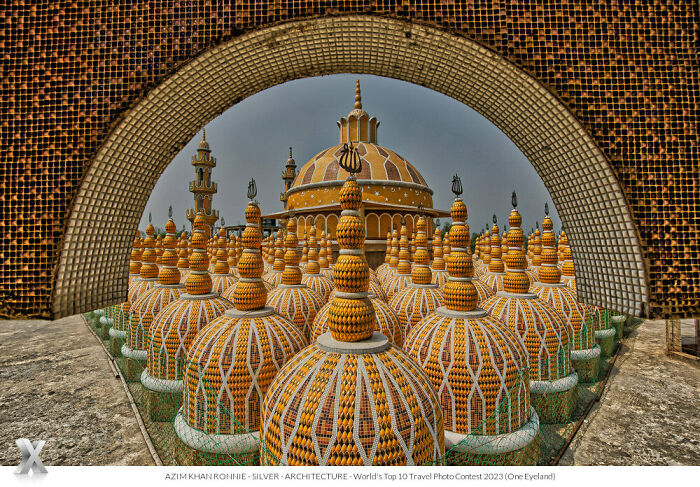 "201 Dome Mosque" By Azim Khan Ronnie