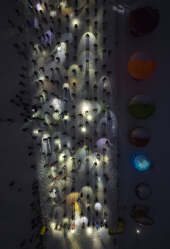 “Chain Lights Of Cross-Country Skiiers” By Daniel Koszela (Poland)